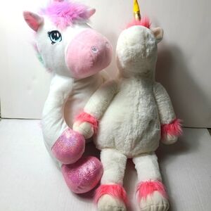 2 X Unicorn stuffed animal